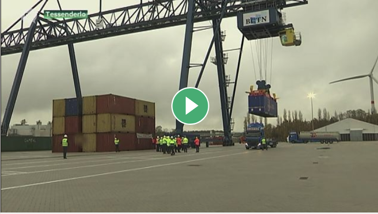 Buitenpost Antwerpse haven in Tessenderlo: 100 jobs en jaarlijks 60.000 vrachtwagens minder op de weg