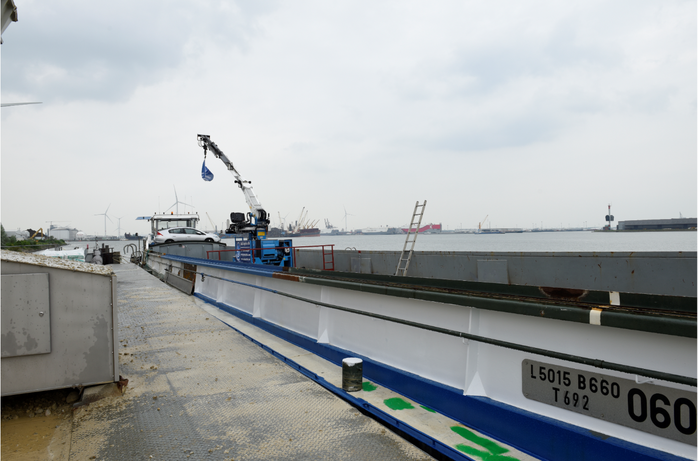 Uniek Europees recyclageproject werkt met transport via binnenvaart aan modal shift