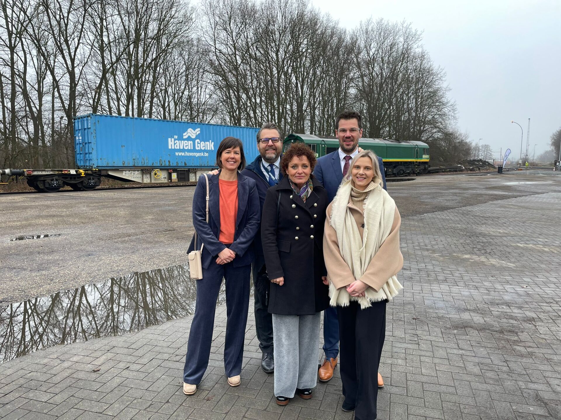 De trein is vertrokken: Spoorcorridor Haven Genk-Zeebrugge officieel uit de startblokken